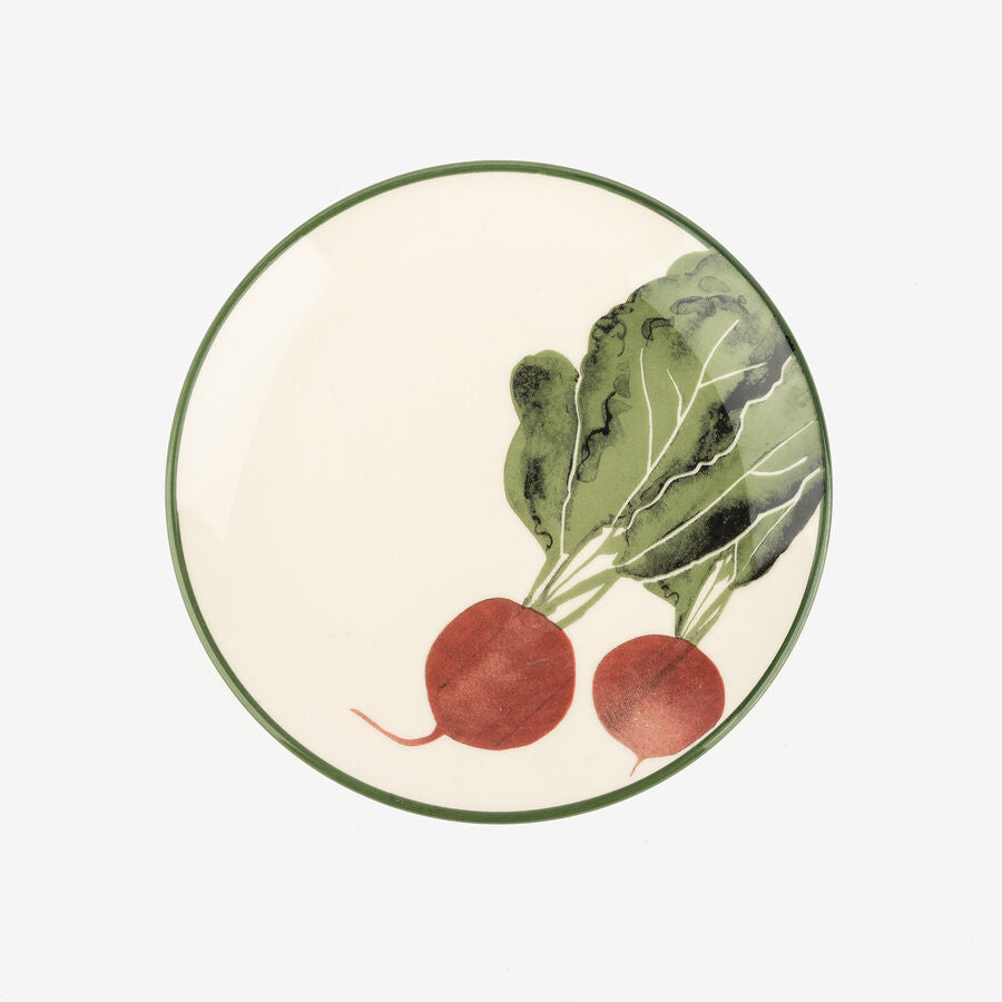 Dining set with a vegetable theme